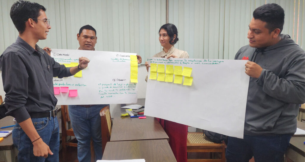 • “Estudiantes protagonistas” → enlaza con perfiles de voluntarios o experiencias destacadas.