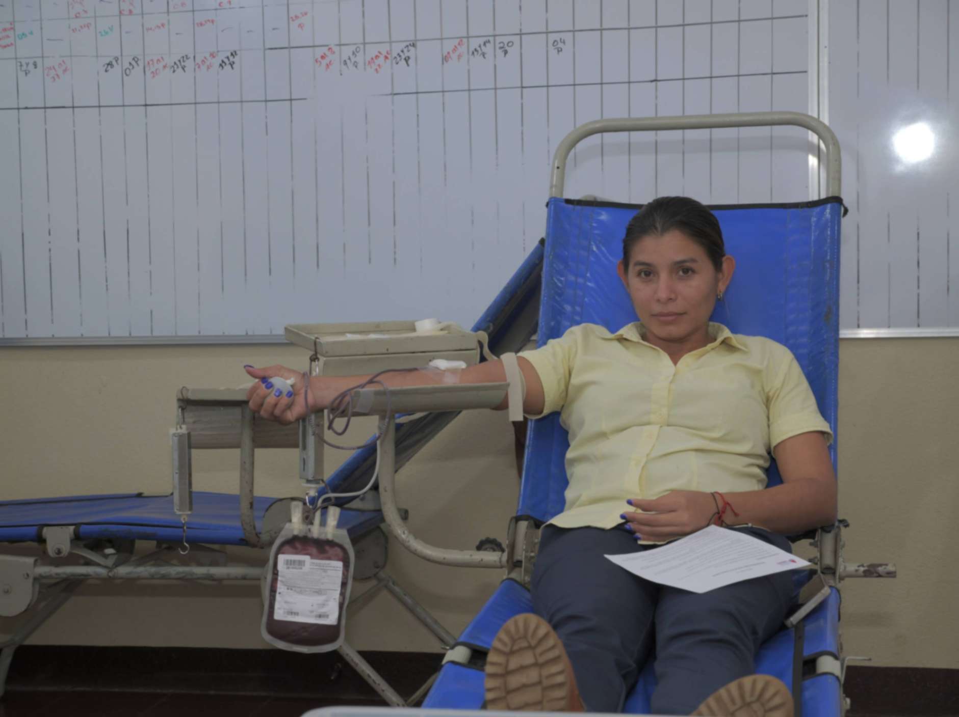 Estudiantes y docentes del CIES donan sangre para fortalecer la salud pública