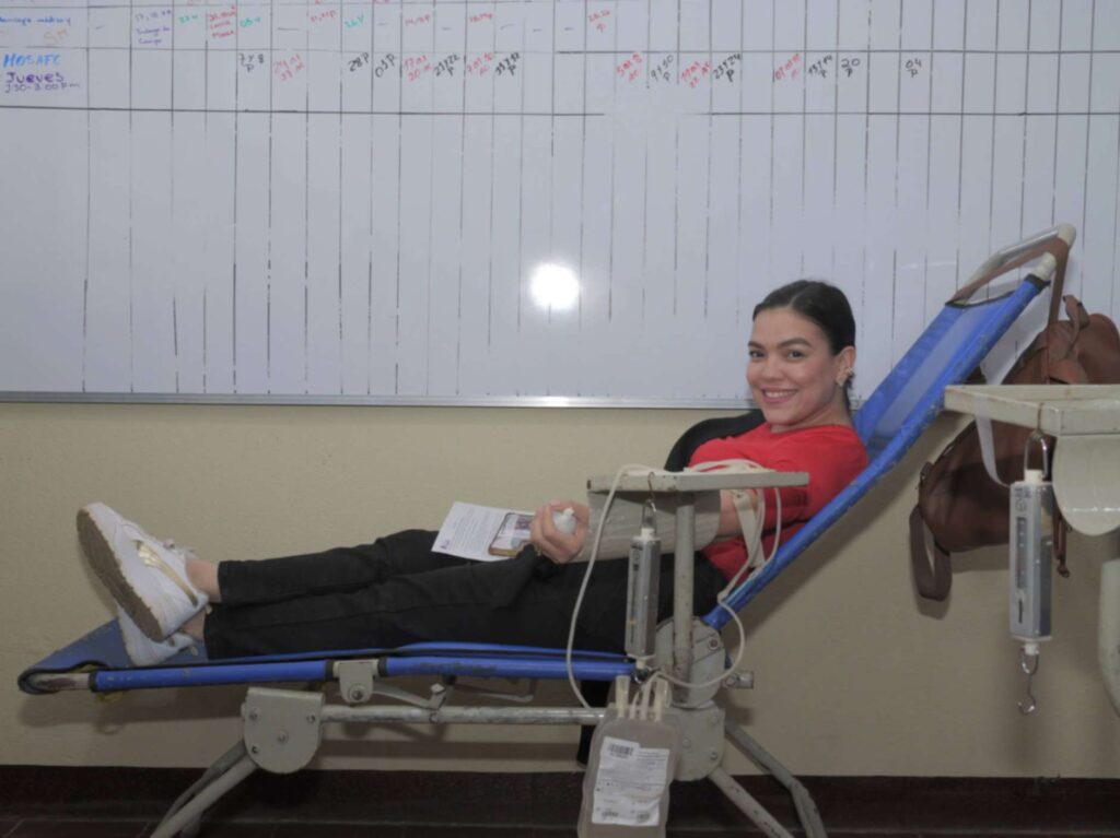 Jornada de donación voluntaria de sangre en el CIES-UNAN Managua