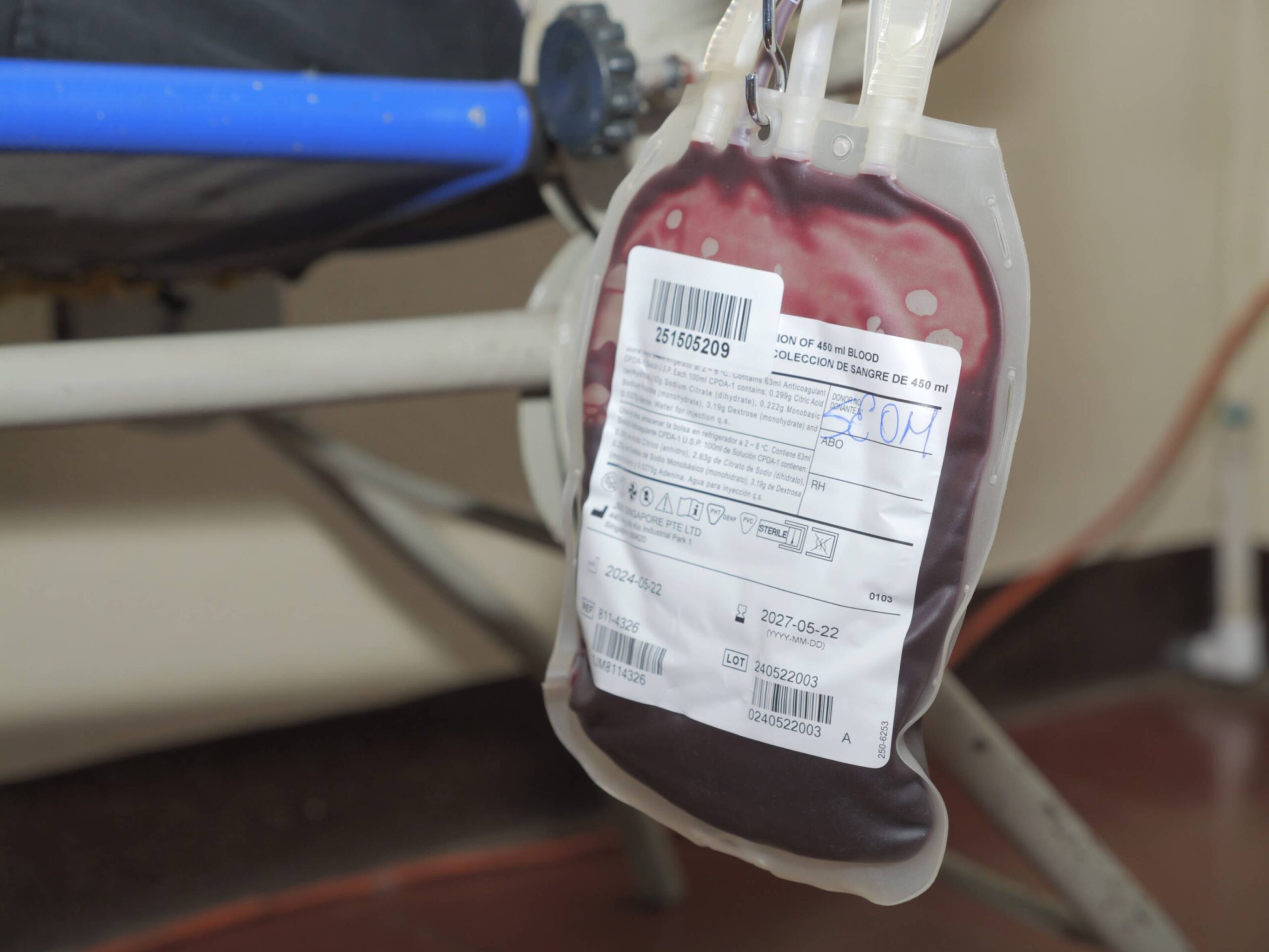Docentes, estudiantes y personal administrativo respondieron solidariamente al llamado del Banco Nacional de Sangre.