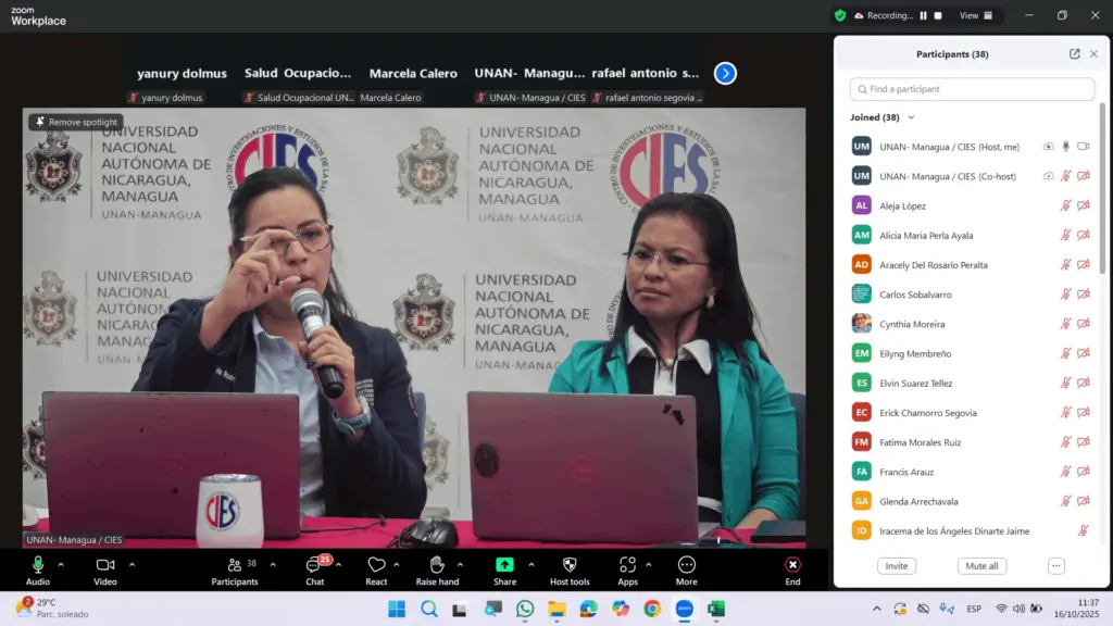 Conferencia sobre alimentación saludable y sostenible en el CIES