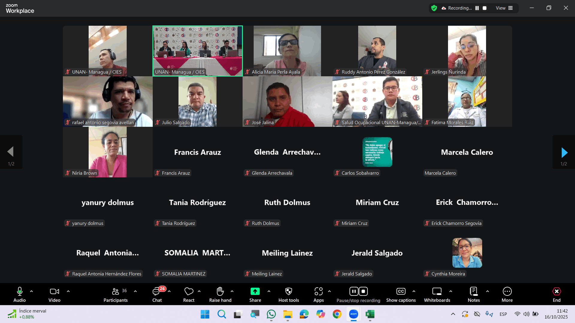 Conferencia sobre alimentación saludable y sostenible en el CIES