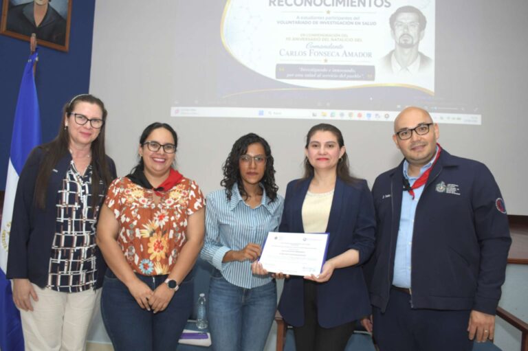 Entrega de reconocimiento